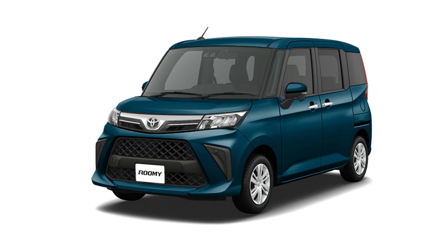 【非売品】トヨタ　ROOMY ミニカー　 クールバイオレットクリスタルシャイン Amazon | 1/30 トヨタ 新型ルーミー ROOMY 後期 カラーサンプル